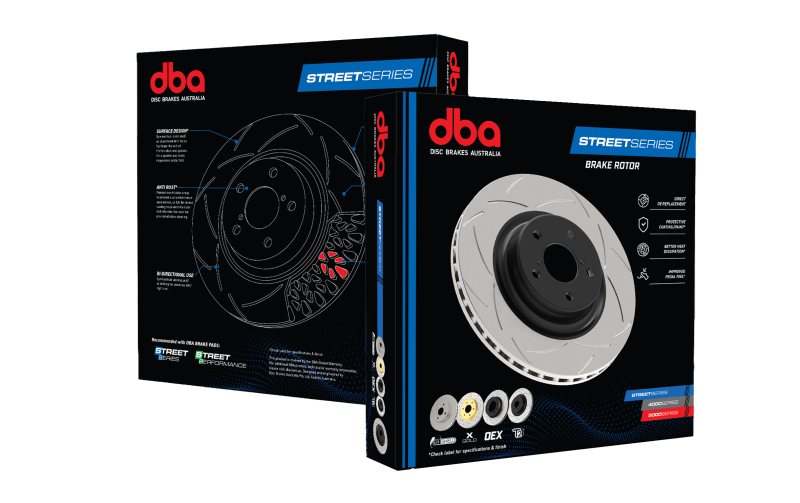 DBA 02-06 Volkswagen Golf VR6 2.8L Front Slotted Street Series Rotor