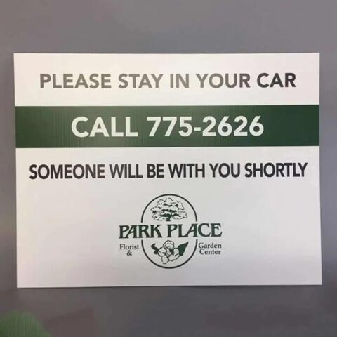 yard sign